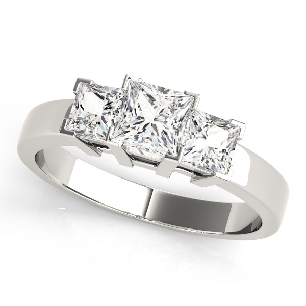 David Stern Jewelers 3 Stone Princess 82570-1