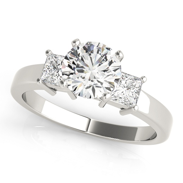 David Stern Jewelers 3 Stone Princess 82638-F