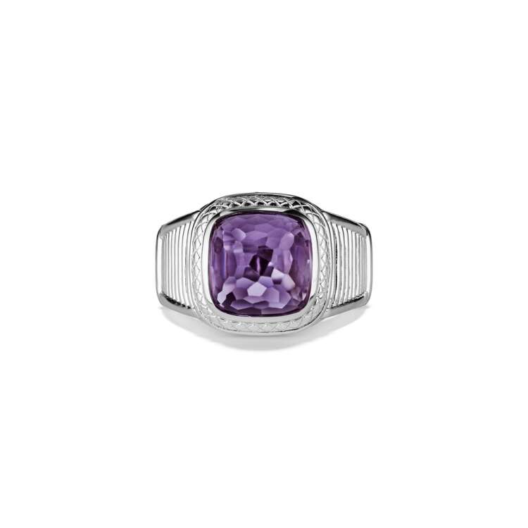 CASSANDRE RING WITH AMETHYST