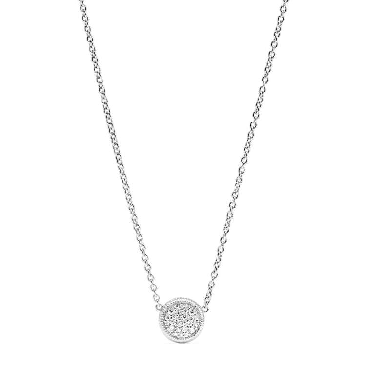 MAX PAVE NECKLACE WITH DIAMONDS